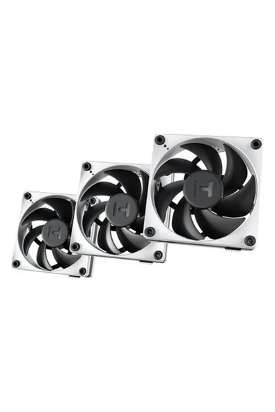 Hyte Thicc FP12 120MM 3’lü Kasa Fanı +NP50 Kontrolcü (FAN-HYTE-FP12-BW-3NP) ürün görseli 1