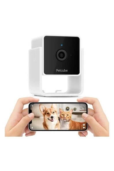 Petcube Cam Iç Mekan Wi-Fi Evcil Hayvan ve Güvenlik Kamerası - Telefon App ürün görseli 1