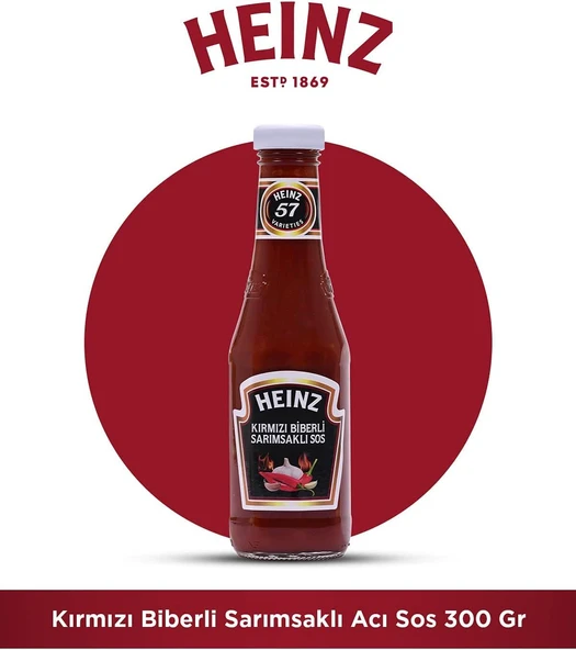 Heinz Sarımsaklı Acı Sos 300 ml - Resim 4