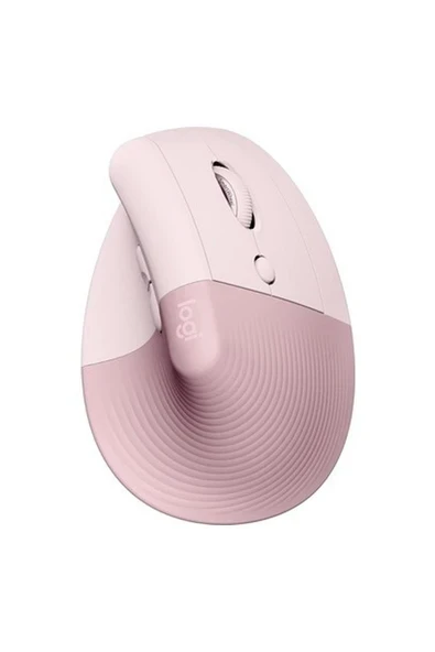 Lift Kablosuz Ergonomik Dikey Mouse, 57° Dikey Açı, 4000 Dpı, Sessiz, Küçük ve Orta Eller Için, Bluetooth, Logi Bolt USB Alıcı, 24 Ay Pil Ömrü, Pembe ürün görseli 1
