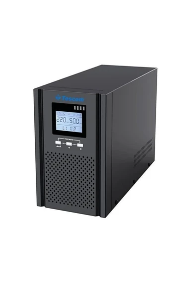 Tescom Teos+101 1 kva 2X7AH Akülü Online Ups ürün görseli 1