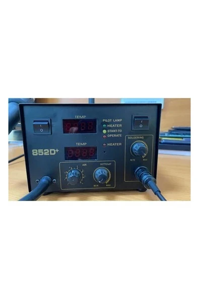 Bolsat Isı Ayarlı Sıcak Hava + Havya Istasyonu 852D+ ürün görseli 1