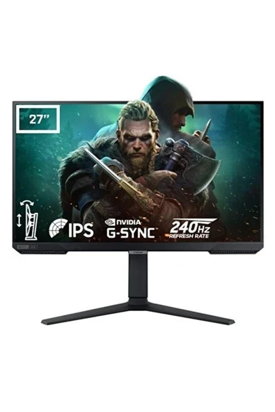 Samsung Odyssey G4 LS27BG400EUXUF 27 inç 240Hz 1ms Full HD Adaptive Sync IPS Gaming Monitör ürün görseli 1