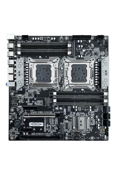 Jginyue X79 D8 Ddr3 1866 MHZ(512GB) Çift M.2 Sata 3.0 USB 3.0 Çift Işlemci Destekli 2011 Soket E-Atx Anakart ürün görseli 1