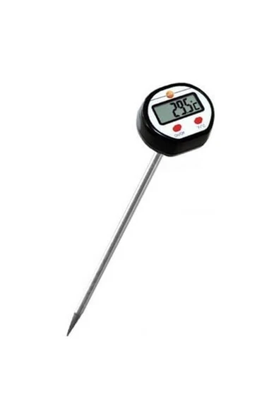 Testo Üstten Göstermeli Mini Termometre 12.5cm Prob ürün görseli 1