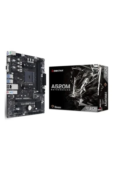 Biostar A520MH 4000MHZ Oc S+V+Gl Ddr4 Am4 (Atx) ürün görseli 1