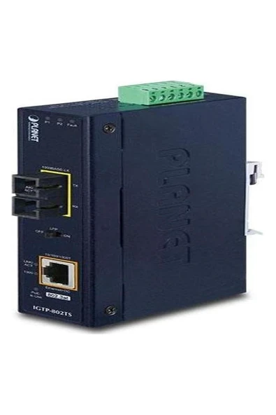 Planet PL-IGTP-802TS 10 Km 1000BASE-LX To 10/100/1000BASE-T Media Converter ürün görseli 1