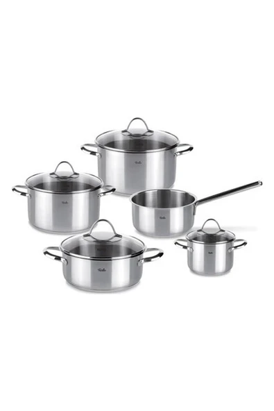Fissler Paris Çelik Tencere Seti 9 Parça ürün görseli 1