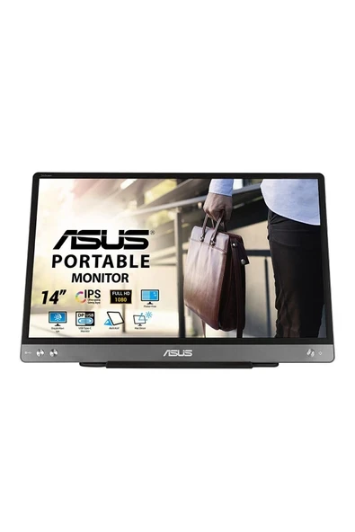 Asus ZenScreen MB14AC 14" 60Hz 5ms Full HD IPS Taşınabilir LED Monitör ürün görseli 1