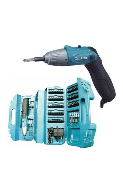 Makita 6723DW 4,8 V Şarjlı Tornavida + 80 Parça Aksesuar Seti ürün görseli 1