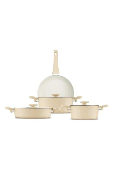 Jumbo Swiss Crystal Dark Cream 7 Parça Tencere Seti ürün görseli 1