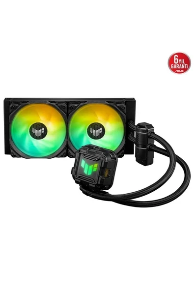 TUF Gaming LC II 240 ARGB 240mm AM5/1700P Siyah İşlemci Sıvı Soğutucu ürün görseli 1