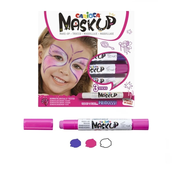 Mask Up Yüz Boyası 3 Renk Princess ürün görseli 1