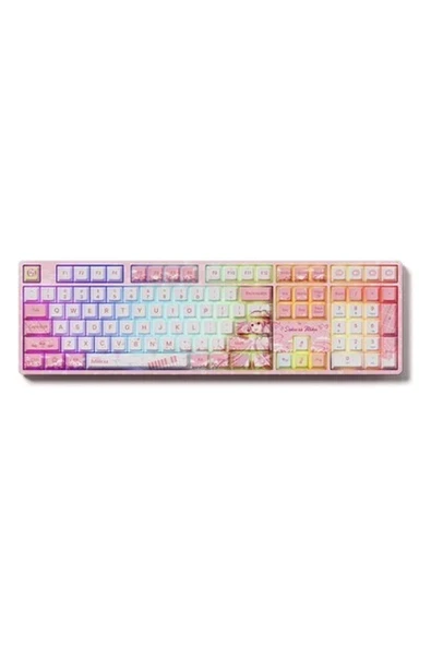 Akko Sakura Miku 5108B Plus Rgb Kablosuz Hotswap Mekanik Gaming Klavye ürün görseli 1