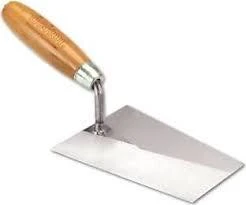 Hassan Dekor 11*14*20 Cm Duvarcı Malası Ahşap Saplı Yay Çeliği - 284 ürün görseli 1