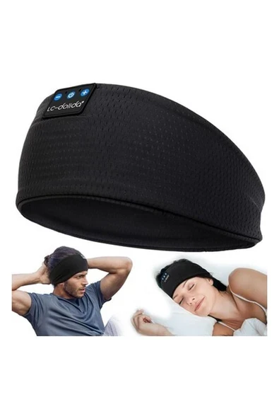 Lc-Dolida Uyku Maskesi - Kablosuz Kulaklıklar - Bluetooth 5.2 - Obsidyen ürün görseli 1