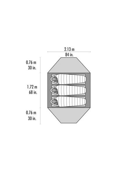 MSR Elixir 3 Kişilik Çadır - Resim 5