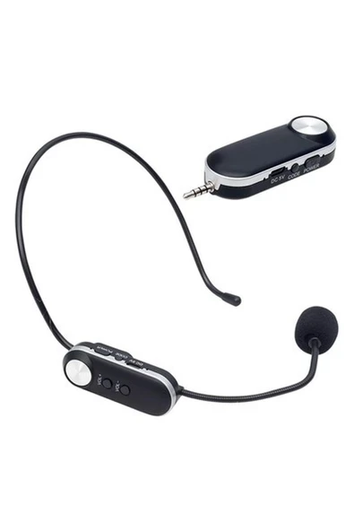 Magıcvoıce MV-1306H Uhf 1 Headset Şarjlı Kablosuz Telsiz Mikrofon ürün görseli 1
