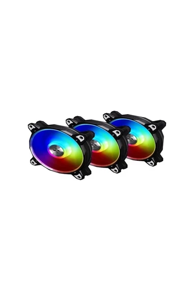 Lian Li Bora Digital Black 3 x 120 mm RGB Kasa Fanı ürün görseli 1