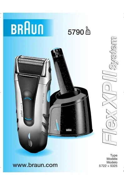 Braun 5790 Flex Xp Iı System Tıraş Makinesi Gümüş/siyah ürün görseli 1