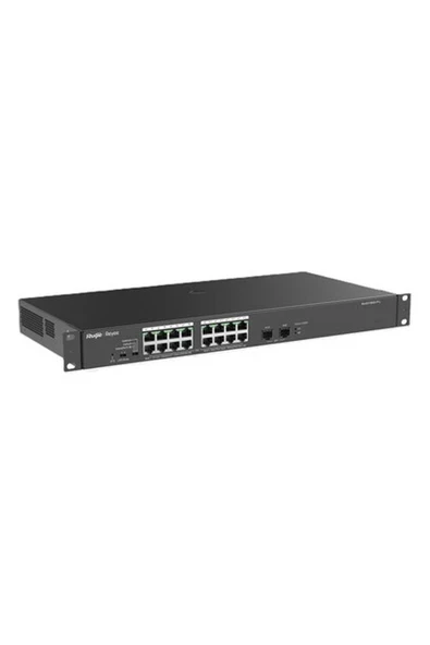 Reyee RG-ES118GS-P-L 18 Portlu, 10/100/1000 Gigabit, Tak Çalıştır Switch, 2 x Sfp, 16 Port Poe+ (247W) ürün görseli 1