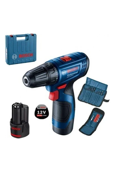 Bosch Gsr 120-LI Akülü Delme Vidalama + 23 Parça ürün görseli 1