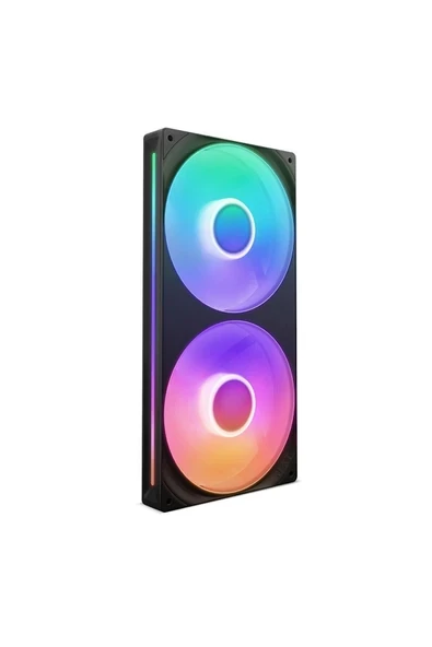 Nzxt F280 Rgb 2 'li Siyah 280 mm Fan RF-U28HF-B1 ürün görseli 1