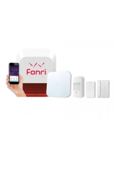FONRİ 2G WIFI KABLOSUZ ALARM SET AKILLI EV VE GÜVENLİK PAKETİ ürün görseli 1