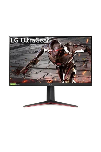 LG UltraGear 32GN55R-B 31.5 inç FHD 165Hz 1ms Pivot Asansör NVIDIA G-SYNC VA Gaming Monitör ürün görseli 1