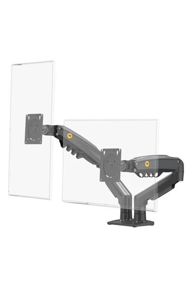 Bayou Nb F160 17-27" Çift Kol 2-9 kg Amortisörlü Monitör Standı ürün görseli 1