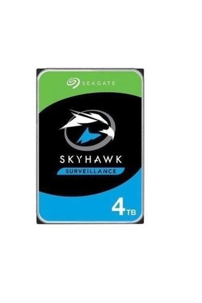 4 Tb Seagate Skyhawk 3.5\" 5400rpm 256mb (st4000vx013) 7/24 Güvenlik Diski ürün görseli 1
