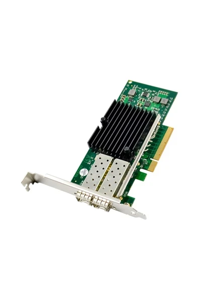 2 Port Intel X520-SR2 10GbE SFP+ PCIe X8 Ethernet Kart - OPS7724NT ürün görseli 1
