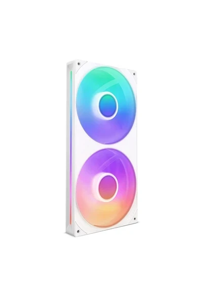 Nzxt F280 Rgb 2 'li Beyaz 280 mm Fan RF-U28HF-W1 ürün görseli 1