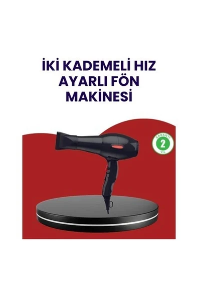 2200W Güçlü Saç Kurutma Makinesi Çok Renkli ve Hafif, Pratik Kullanım ürün görseli 1