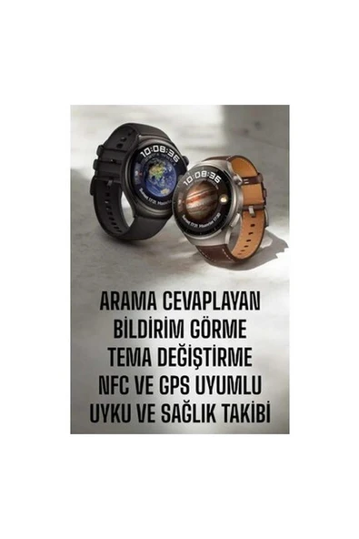 Resveq Akıllı Saat Sesli Görüşme, Nfc Uyumlu, Bildirim Görme ve Uyku ve Sağlık Takibi ürün görseli 1
