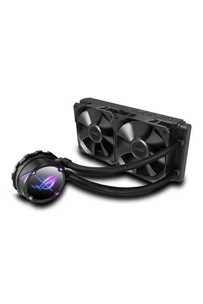 Asus ROG STRIX LC II 240 AURA SYNC RGB 120MM SIVI CPU SOĞUTUCUSU V2 ürün görseli 1