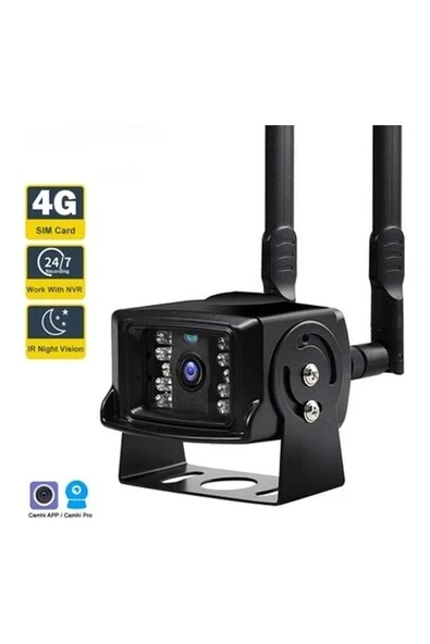 4g Çelik Kasa 12VOLT Güvenlik Kamerası ürün görseli 1