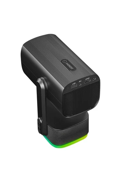 Pj08 Siyah 5200Mah 1280-720P Hd 4K Destekli Android 11 Ekran Yansıtmalı Hd Projeksiyon Cihazı Wifi ürün görseli 1