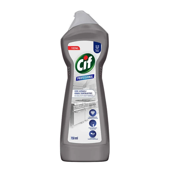 U-Pro Cif Krem Temizleyici 750 Ml  Güçlü Yüzey Temizliği ürün görseli 1