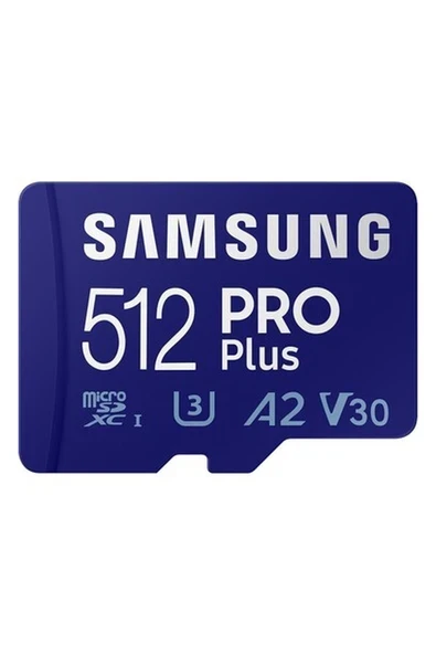 Samsung Pro Plus 512GB Microsdxc Hafıza Kartı MB-MD512KA ürün görseli 1