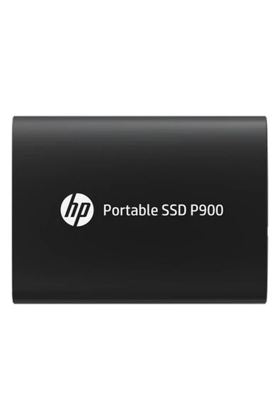 HP P900 2TB 2000MB/S-2000MB/S Type-C 3.2 Ps4-Ps5-Pc-Telefon-Tablet-Kamera Uyumlu External Taşınabilir SSD Siyah - 7M696AA ürün görseli 1