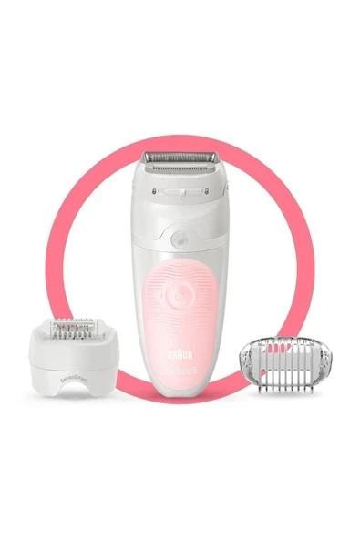 Braun Tıraş Başlığı Dahil 4 Adet Ekstra Ile Silk-épil 5-620 Islak Ve Kuru Epilatör ürün görseli 1