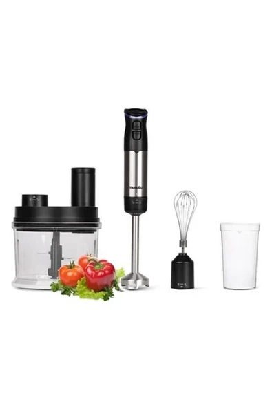 Siyah Çok Fonksiyonlu Blender Seti, Hızlı ve Kolay Kullanım ürün görseli 1