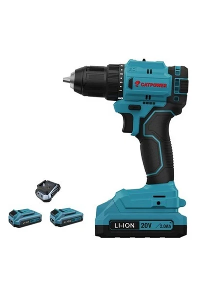 Catpower 4213 Li-ion Çift Akülü Darbeli Vidalama 20V 2 Ah ürün görseli 1