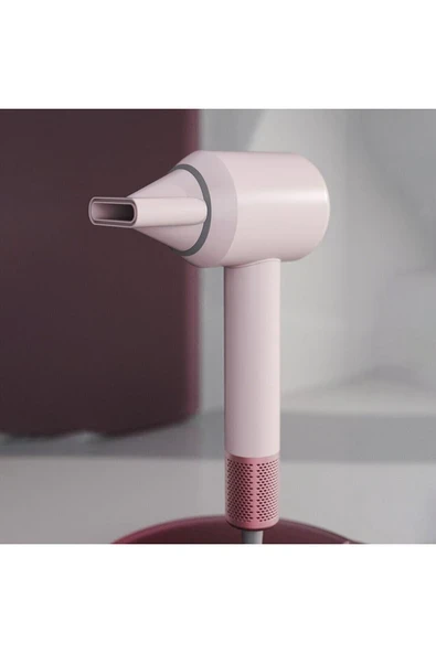 Pembe BLDC Turbo Saç Kurutma Makinesi 1500W, Çok Hızlı, Isı Ayarlı, Hafif ve Şık ürün görseli 1
