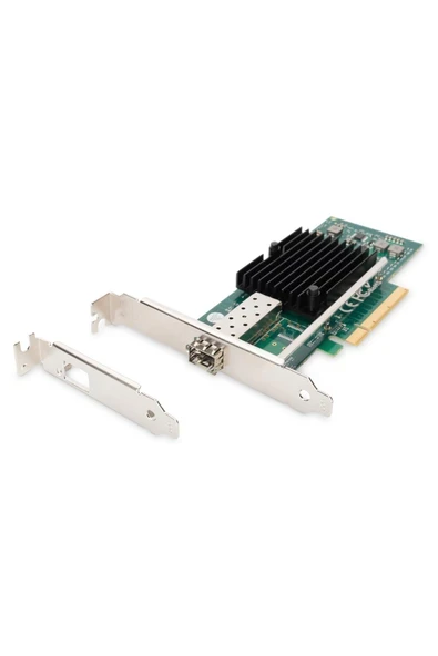 Digitus 1 Port 10G SFP PCI Express Kartı, Low profile bracket, Intel JL82599EN çip takımlı ürün görseli 1