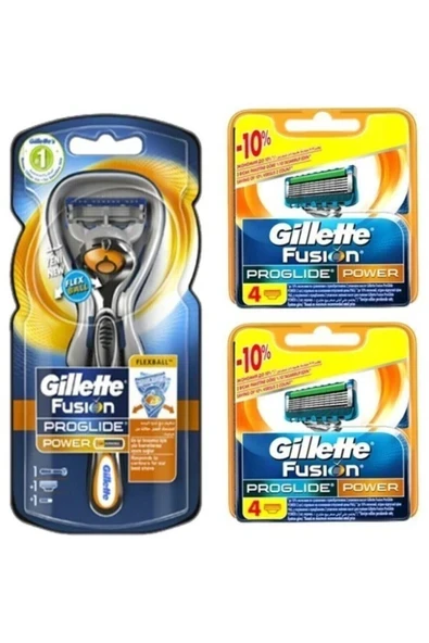 Fusion Proglide Flexball Power 1up Makina+8 Başlık ürün görseli 1