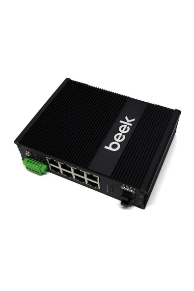Yönetilemeyen L2 Endüstriyel Poe Switch 8 X 10/100/1000t 2 X 1g Sfp Poe Güç Bütçesi: 240w ürün görseli 1