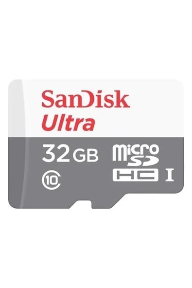 SanDisk Ultra® 32GB 80MB/s microSDHC™/microSDXC™ UHS-I Hafıza Kartı SDSQUNS-032G-GN3MN - 25 Adet ürün görseli 1