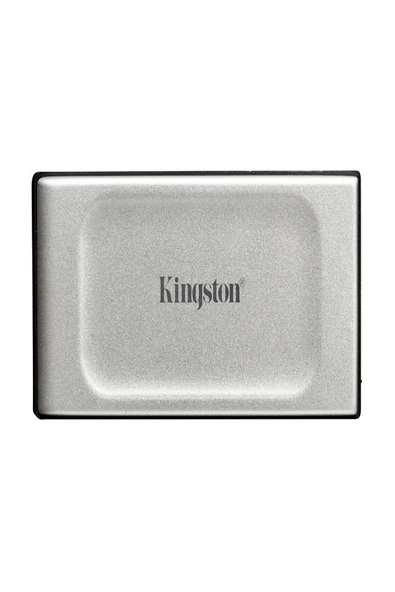 Kingston XS2000 500GB Mini USB 3.2 Gen 2.2 Type C Gri Taşınabilir SSD ürün görseli 1